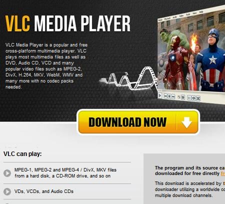 vlc media player website