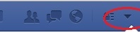 where is settings icon in facebook