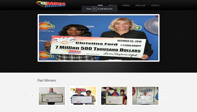 Mega Millions Lottery with Facebook Promotion