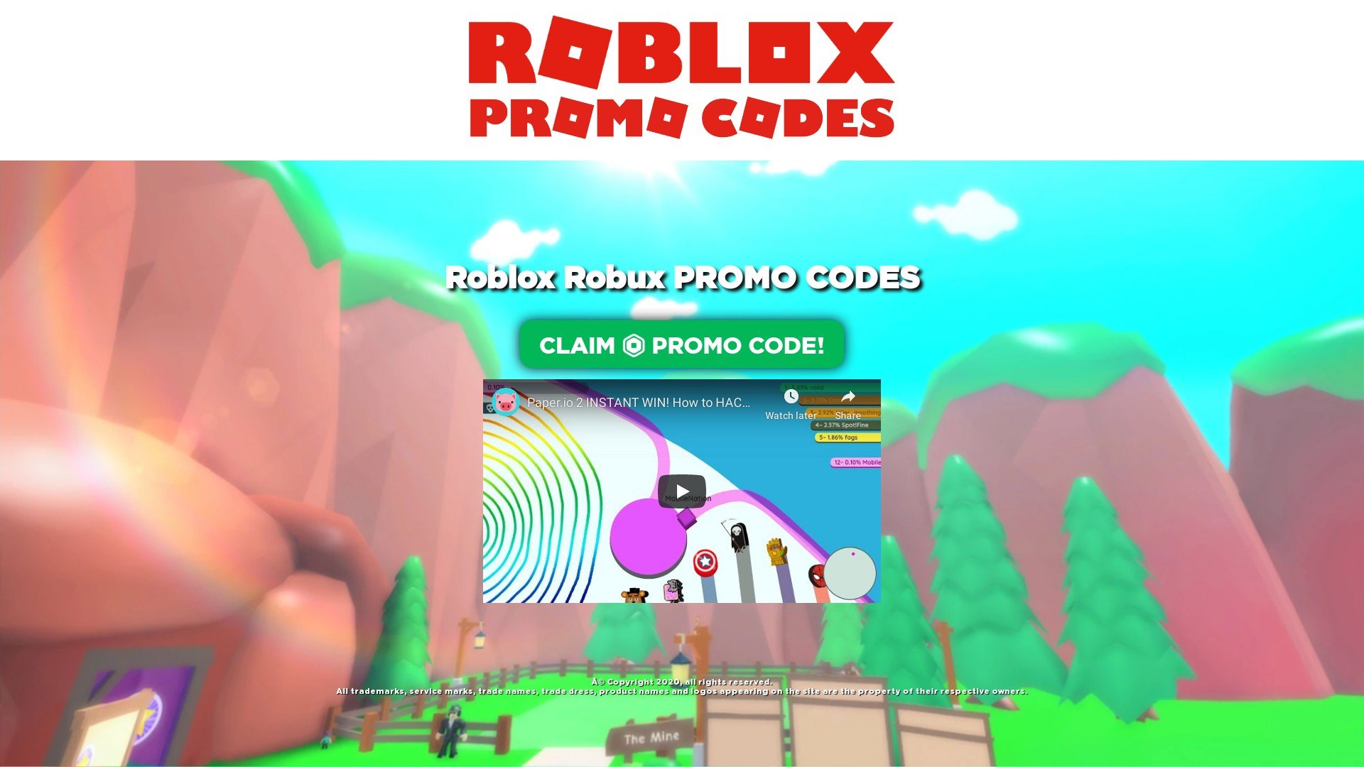 robux all codes
