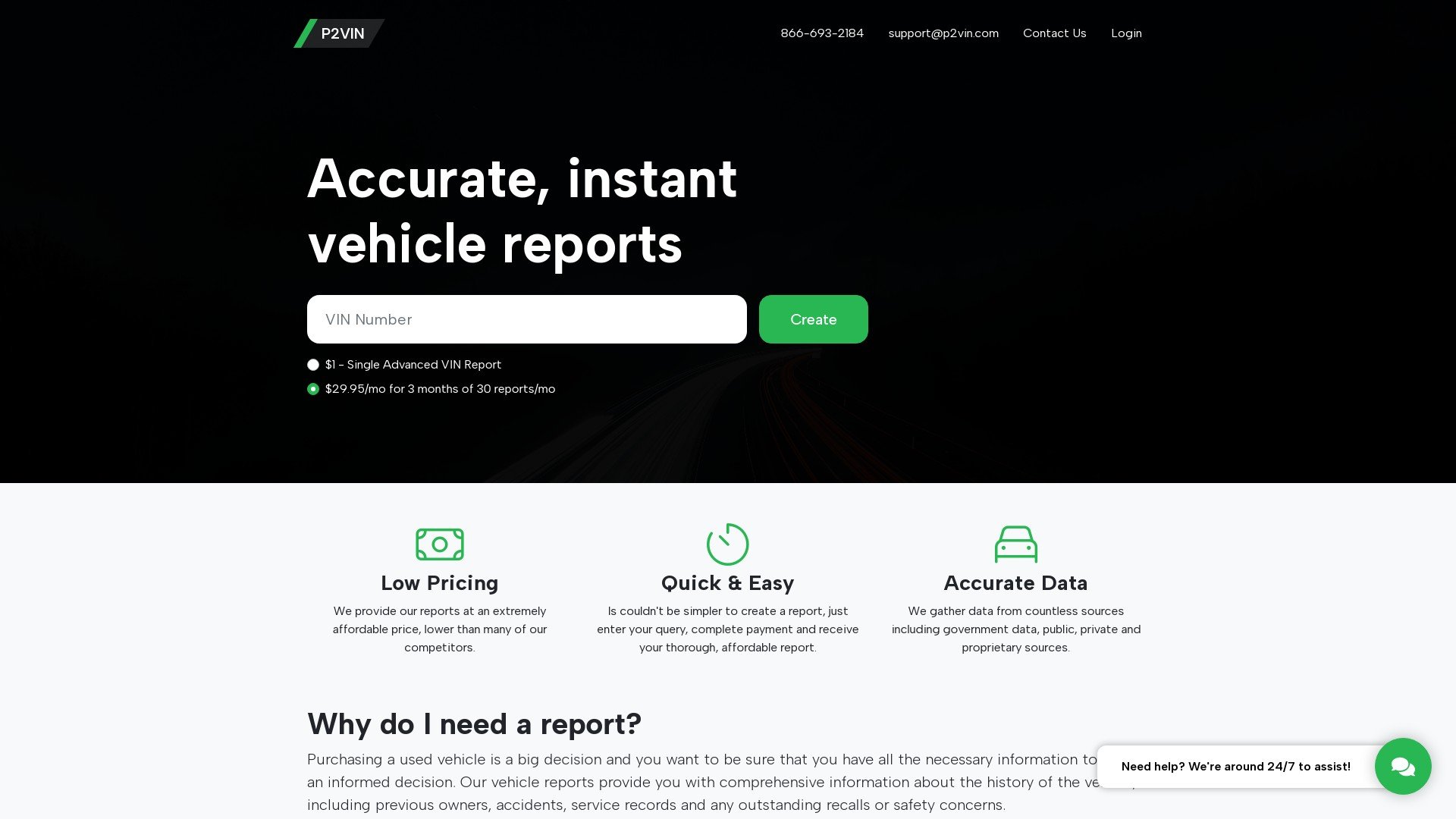 Is P2VIN at p2vin.com a Scam or Legitimate Vehicle Report Website?