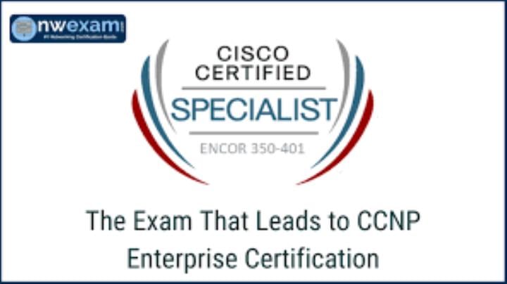 What exams are there for CCNP enterprise?