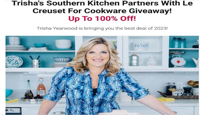 Lainey Wilson Le Creuset Giveaway Scam on Social Media